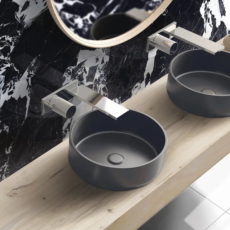 porcelánico negro 120x60